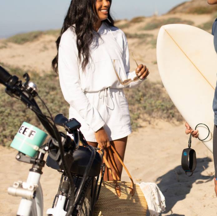 Mel-Pullover-Hoodie Mäusespeck 442L288 Frauen Reef