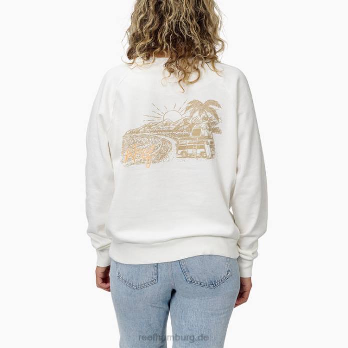 Wilder Pullover mit Rundhalsausschnitt Mäusespeck 442L290 Frauen Reef