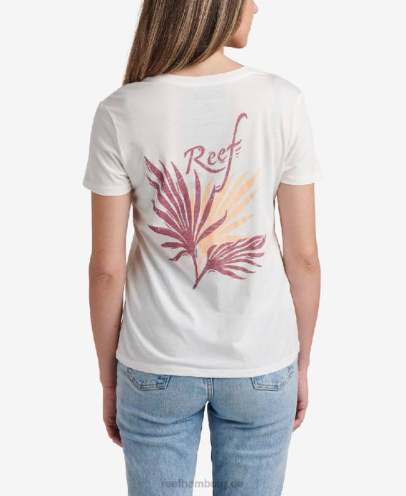 Kurzarm-T-Shirt mit Blumenmuster Mäusespeck 442L284 Frauen Reef