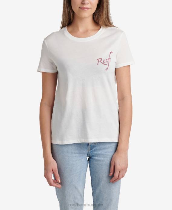 Kurzarm-T-Shirt mit Blumenmuster Mäusespeck 442L284 Frauen Reef