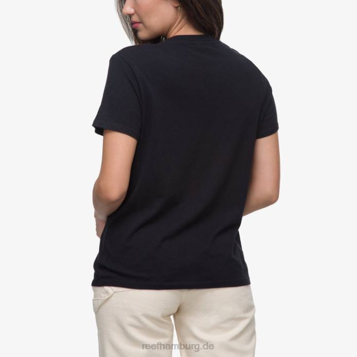 Kurzarm-T-Shirt mit Sonnenuntergängen Kaviar 442L271 Frauen Reef