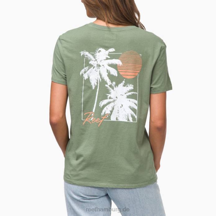 Ridley Kurzarm-T-Shirt Meeresspray 442L282 Frauen Reef