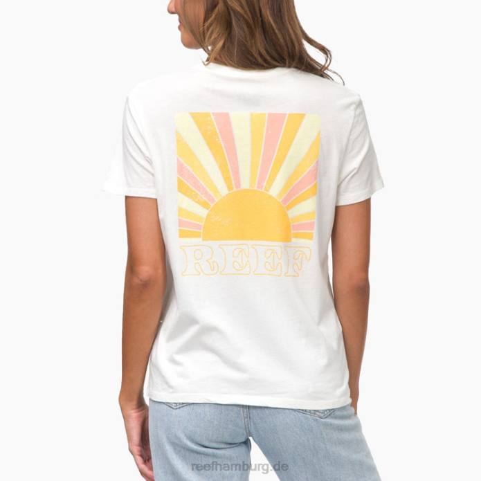 leichteres Kurzarm-T-Shirt Mäusespeck 442L272 Frauen Reef