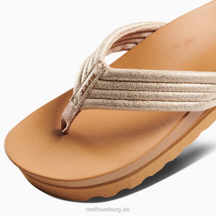 Kissen Shea Hallo Braun/Champagner 442L122 Frauen Reef