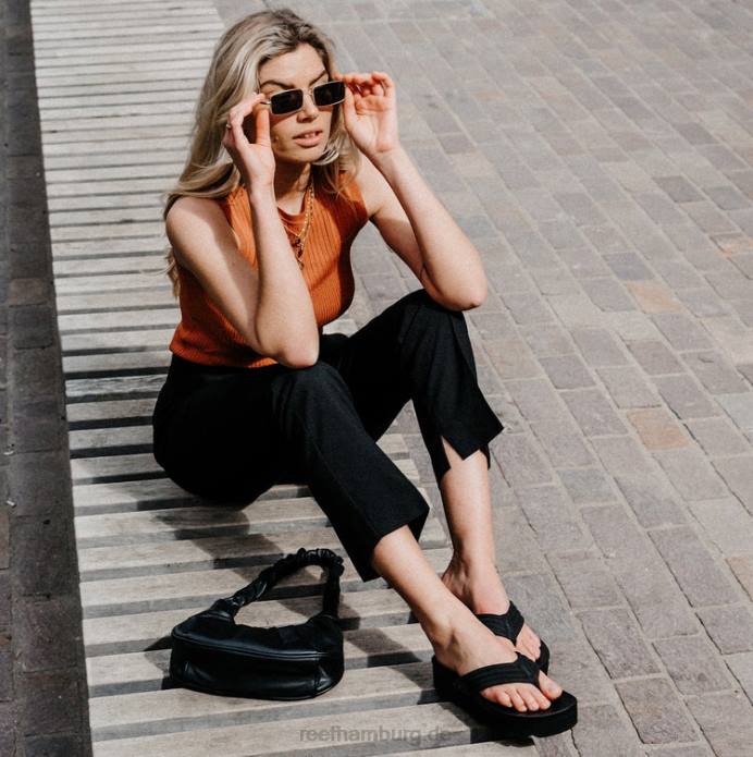 Kissen Shea Hallo Schwarz 442L138 Frauen Reef