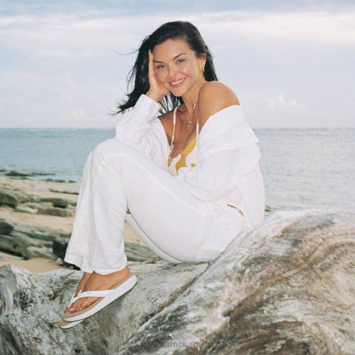 Kissenwolke weiß/braun 442L33 Frauen Reef