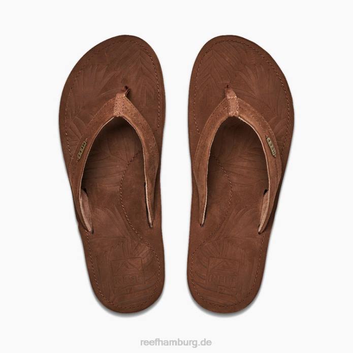 Riffdrift weg Leder Kaffee 442L210 Frauen