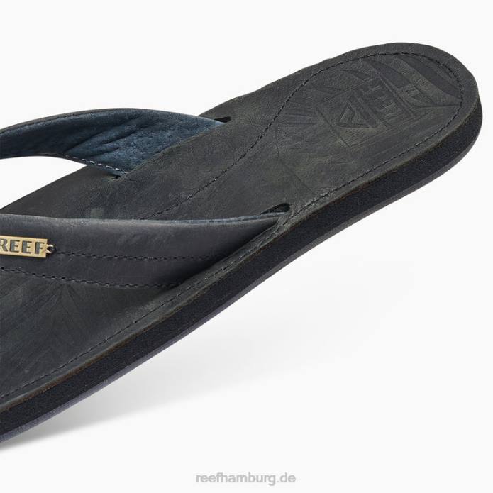 Riffdrift weg Leder staubiges Schwarz 442L208 Frauen