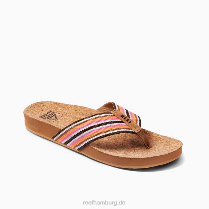 Riffkissenstrangfäden Smoothie-Streifen 442L100 Frauen