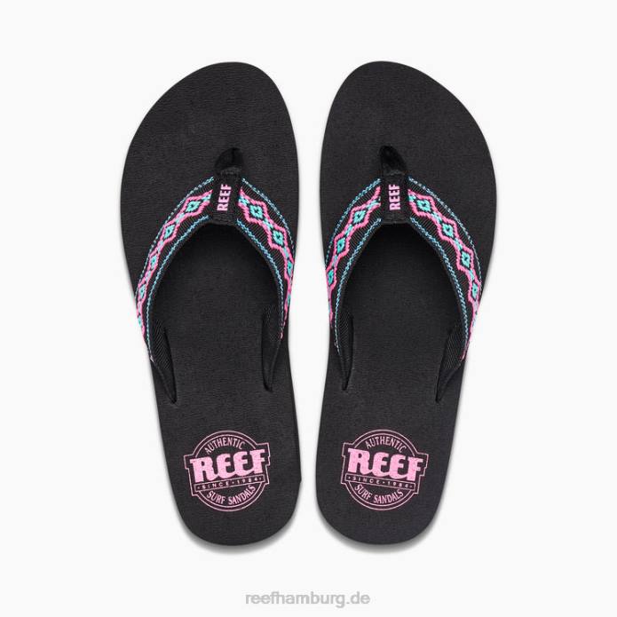 Sandy Hallo Schwarz/Malibu 442L52 Frauen Reef