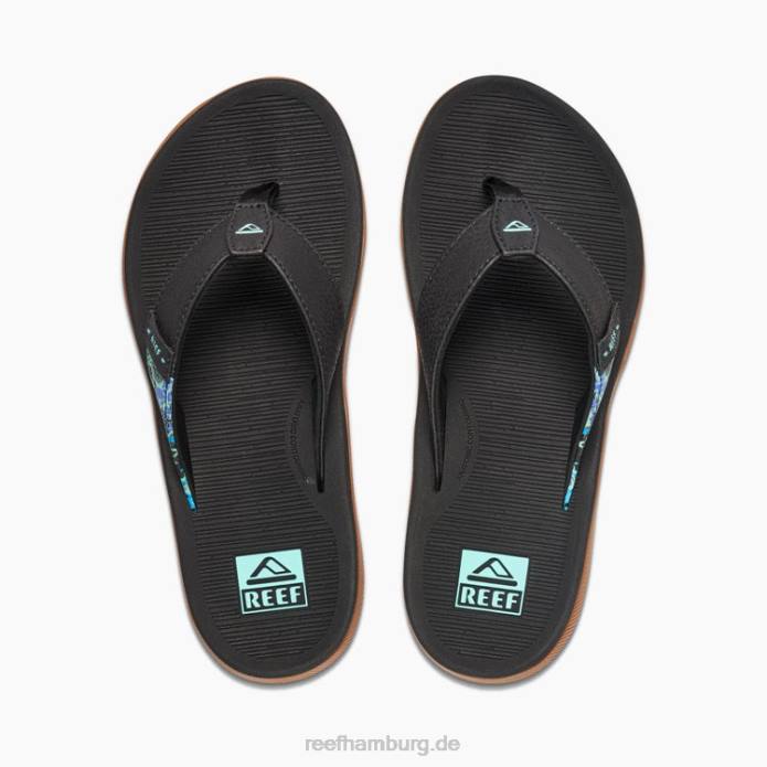 Santa Ana schwarz-multi 442L159 Frauen Reef