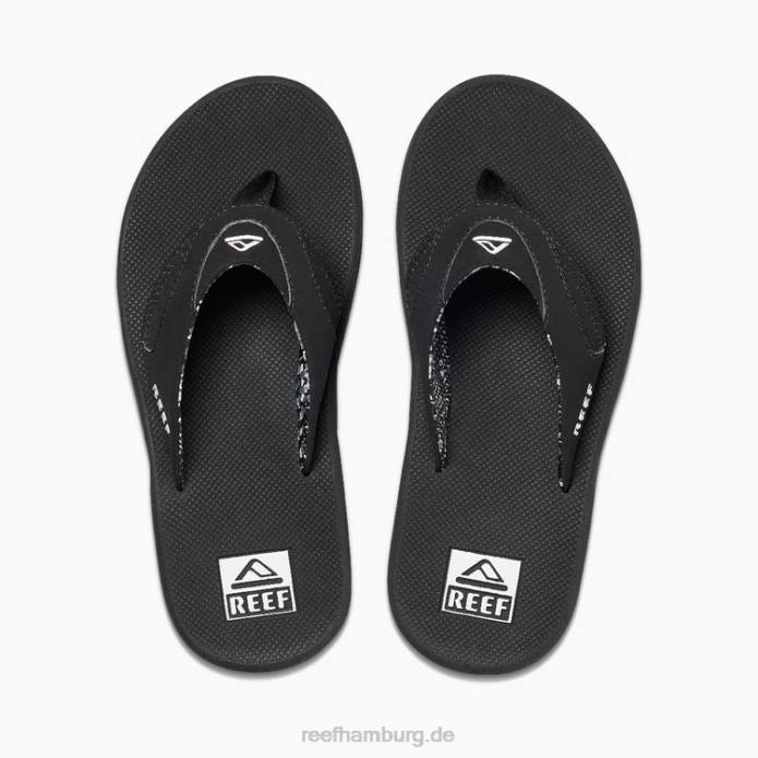 fächern Schwarz 442L28 Frauen Reef