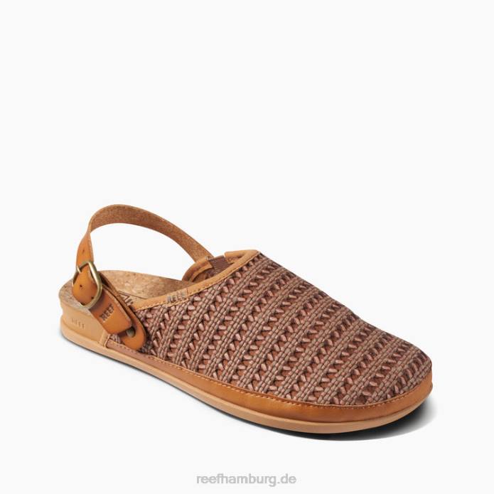 Kissen Salbei gewebt Brünette 442L228 Frauen Reef