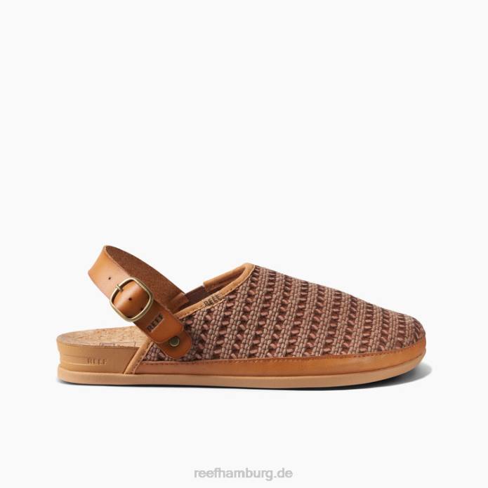 Kissen Salbei gewebt Brünette 442L228 Frauen Reef