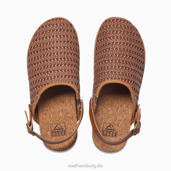 Kissen Salbei gewebt Brünette 442L228 Frauen Reef