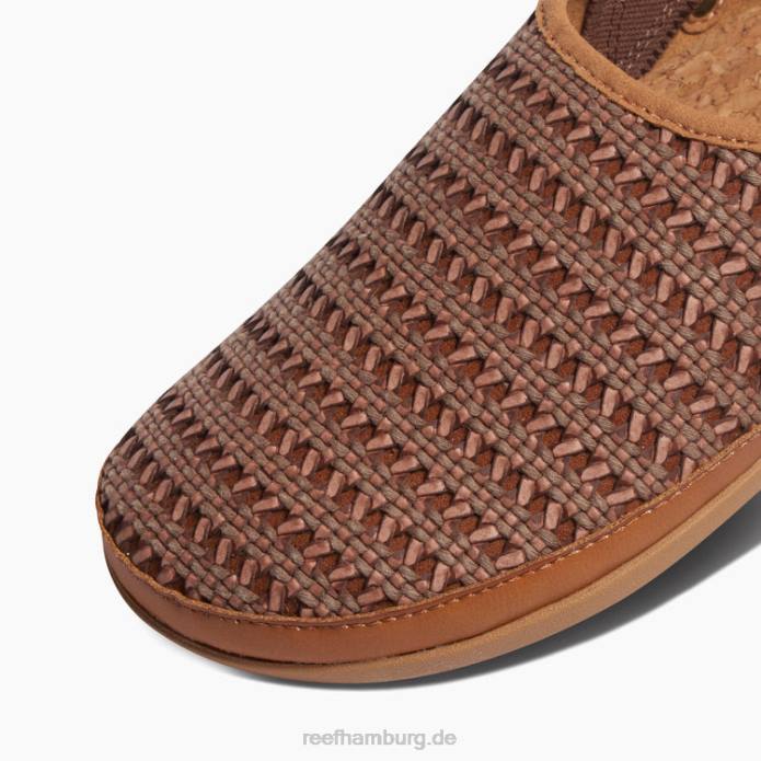 Kissen Salbei gewebt Brünette 442L228 Frauen Reef