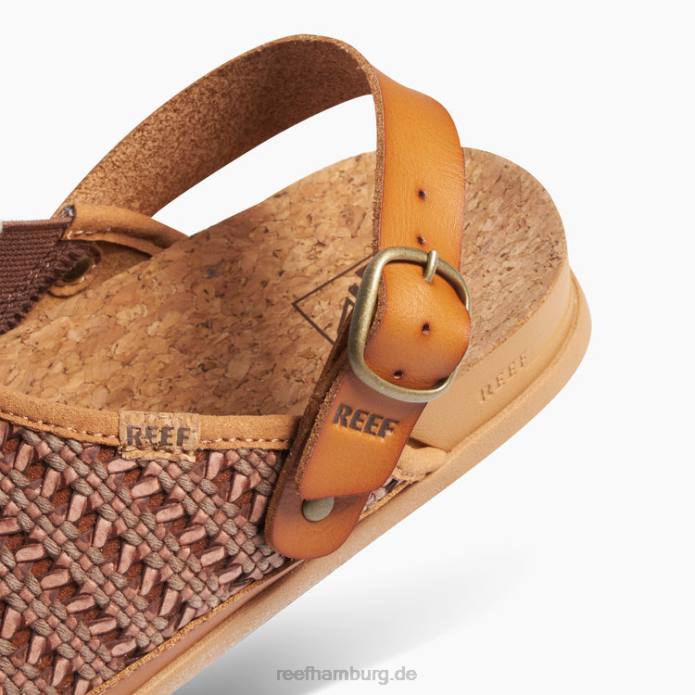 Kissen Salbei gewebt Brünette 442L228 Frauen Reef