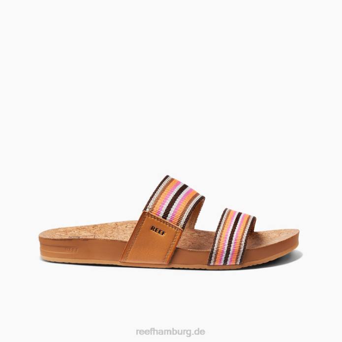 Kissen-Vista-Fäden Smoothie-Streifen 442L123 Frauen Reef