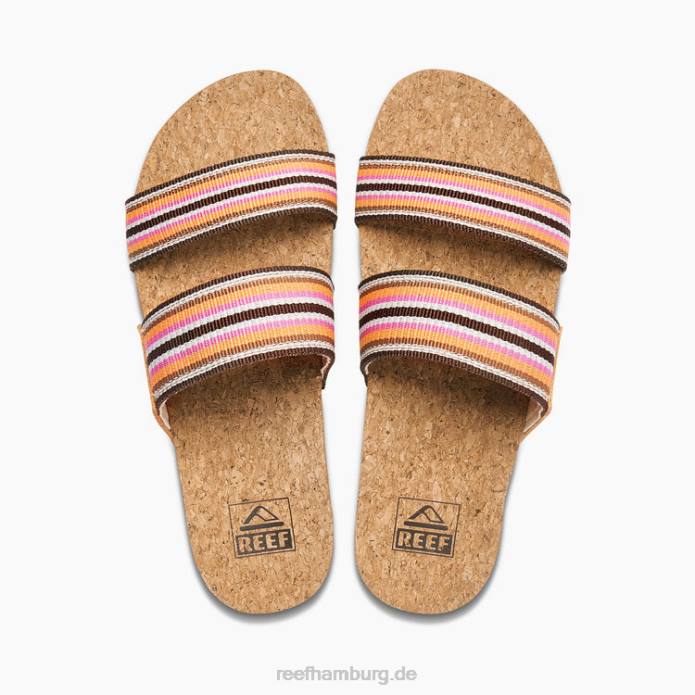 Kissen-Vista-Fäden Smoothie-Streifen 442L123 Frauen Reef