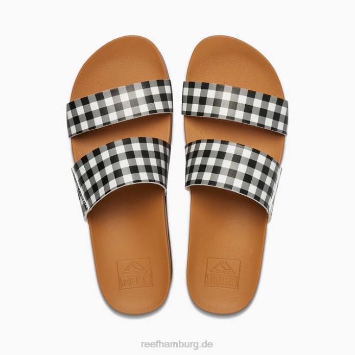 Kissen Vista Hallo schwarzer Gingham 442L134 Frauen Reef