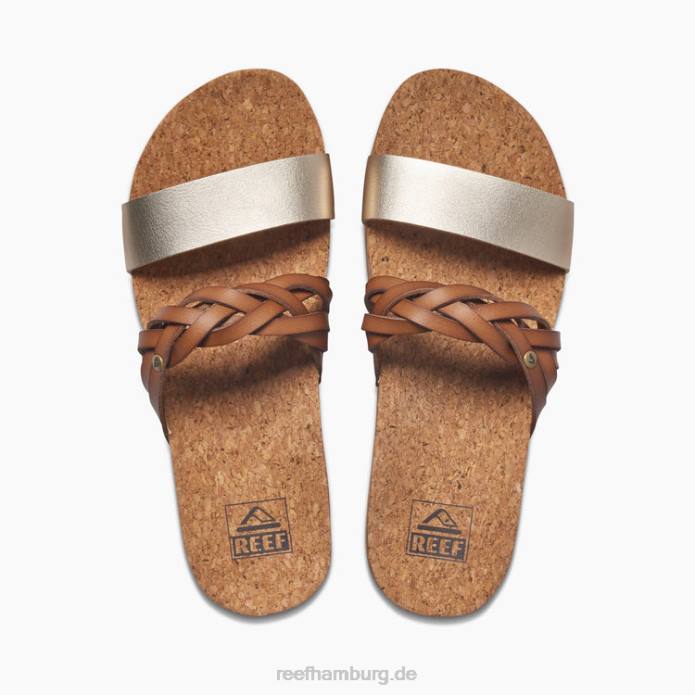 Kissen Vista Hi Twist Braun/Champagner 442L146 Frauen Reef