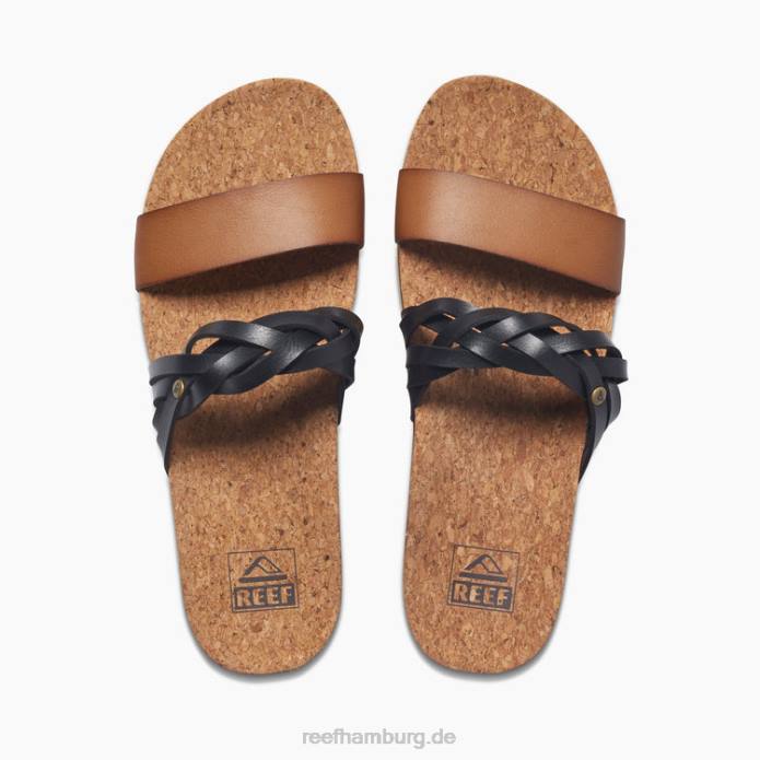 Kissen Vista Hi Twist schwarz/braun 442L114 Frauen Reef