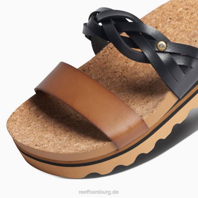 Kissen Vista Hi Twist schwarz/braun 442L114 Frauen Reef