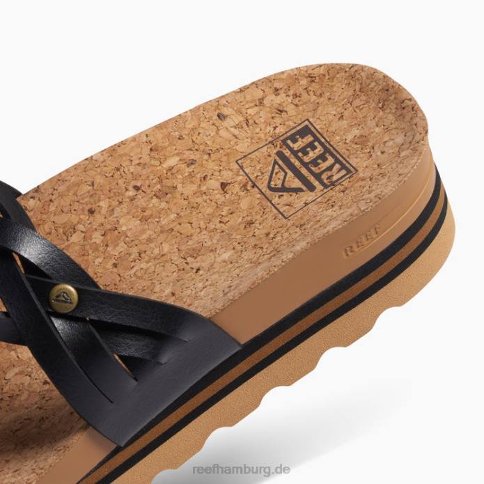 Kissen Vista Hi Twist schwarz/braun 442L114 Frauen Reef