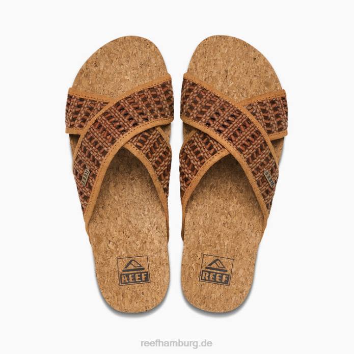 Kissen gewebte Blüte Brünette 442L4 Frauen Reef