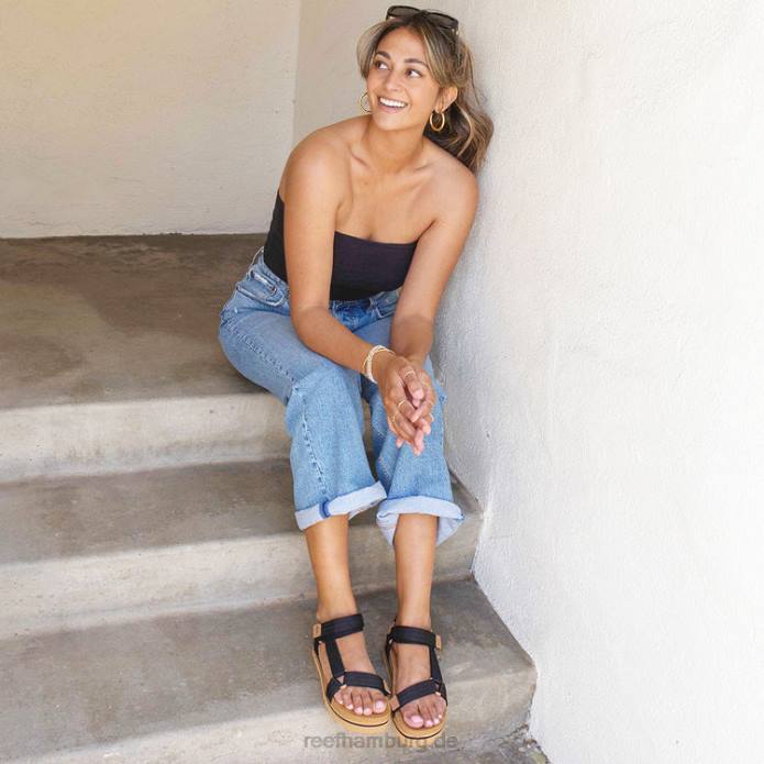 Kissen rem hallo schwarz/braun 442L130 Frauen Reef