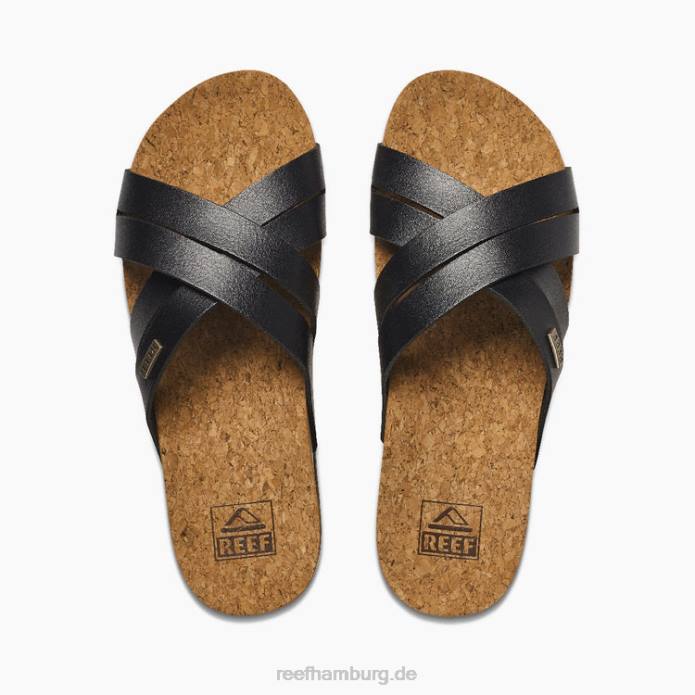 Kissenblüte Hallo schwarz/braun 442L56 Frauen Reef