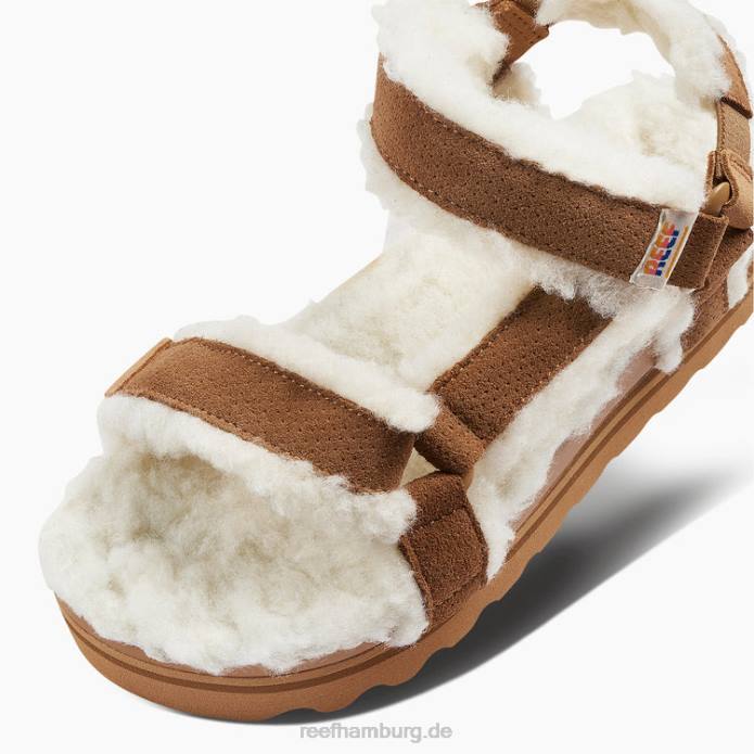 Rem hallo Shearling Kaffee 442L190 Frauen Reef