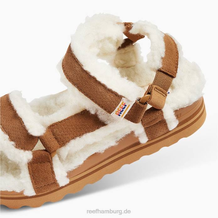 Rem hallo Shearling Kaffee 442L190 Frauen Reef
