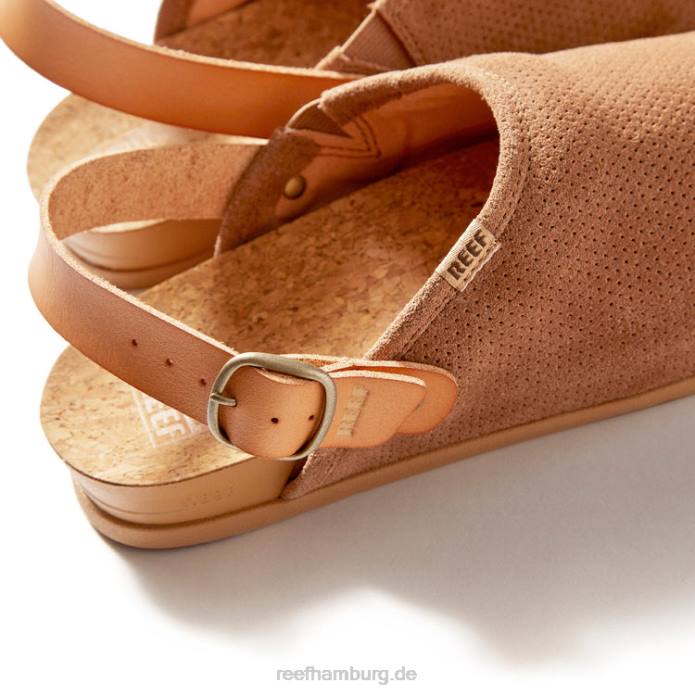 Riffkissen Salbei-Wildleder Kaffee 442L221 Frauen