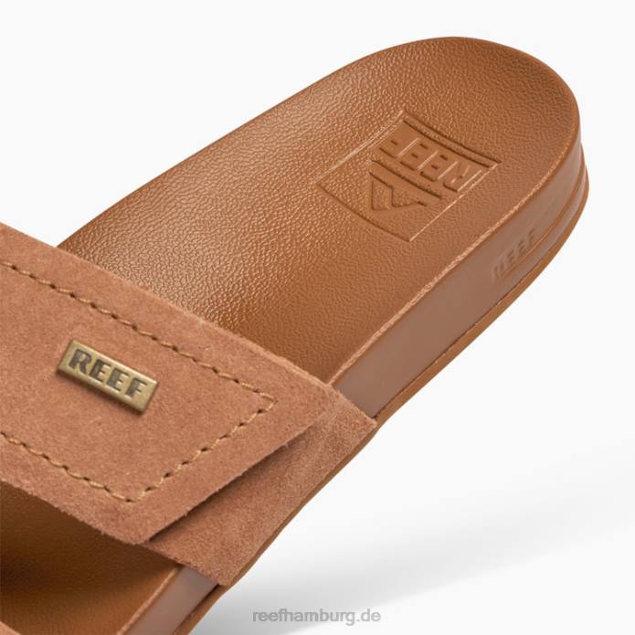 Vista-Wildleder mit Klettverschluss Karamell 442L173 Frauen Reef