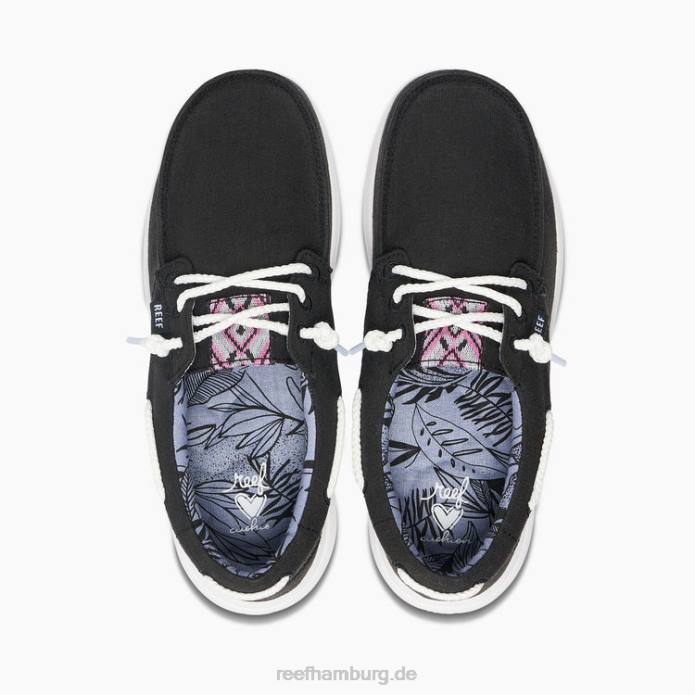 Kissenküstenboot Schwarz 442L252 Frauen Reef