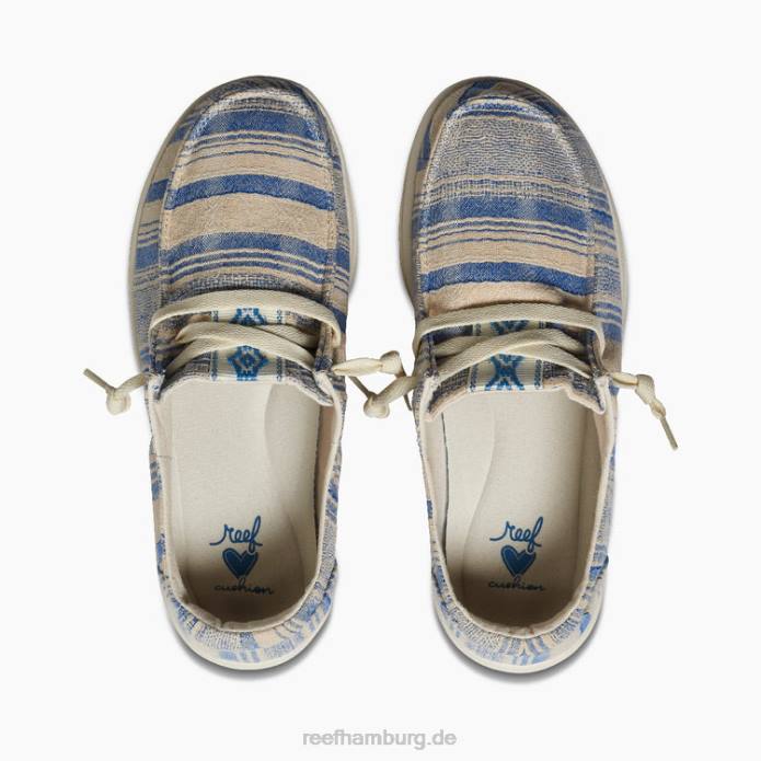 Riffkissenküste blauer Streifen 442L263 Frauen