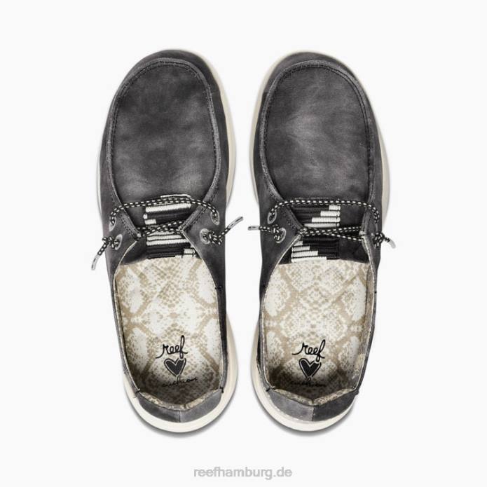 Riffkissenküste schwarz gewaschen 442L248 Frauen