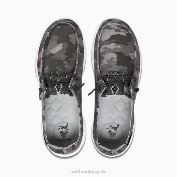 Riffkissenküste schwarzes Tarnmuster 442L262 Frauen