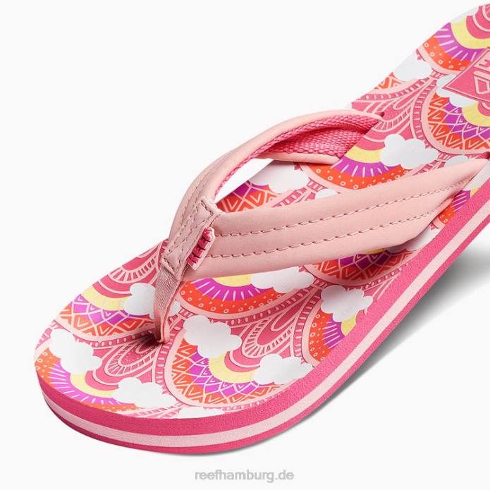 Kinder ahi Regenbögen und Wolken 442L883Reef