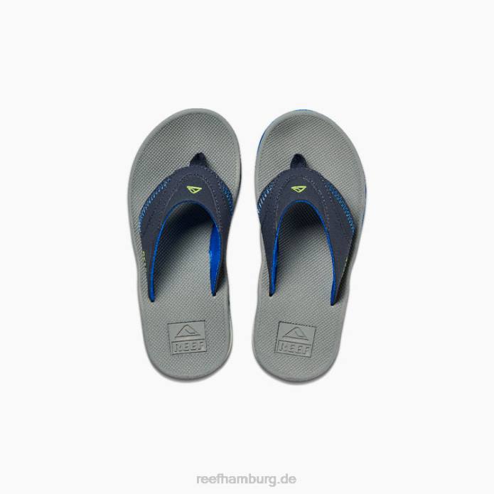 Kinder fächeln Marine/Limette 442L859Reef