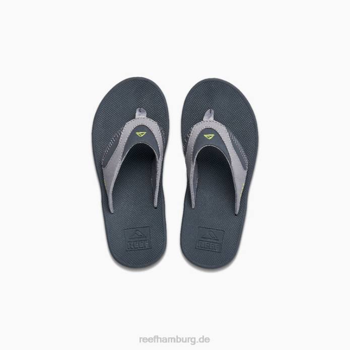 Kinder fächeln grau/volt 442L858Reef