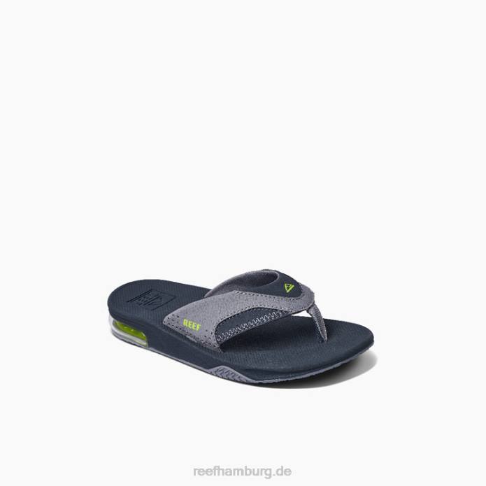 Kinder fächeln grau/volt 442L858Reef