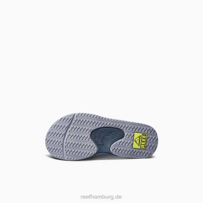 Kinder fächeln grau/volt 442L858Reef