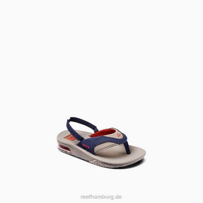 kleines Fächern Taupe/Marine 442L827 Kinder Reef