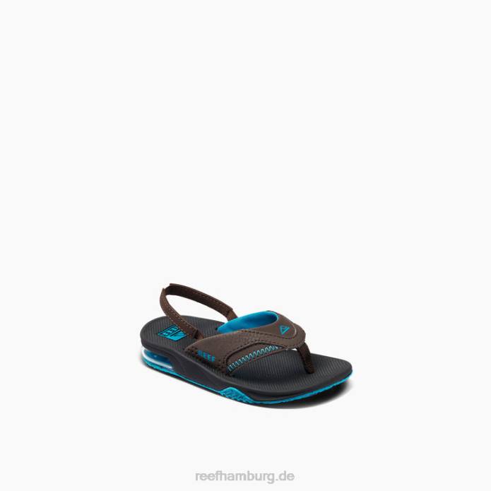 kleines Fächern schwarz/braun/blau 442L832 Kinder Reef