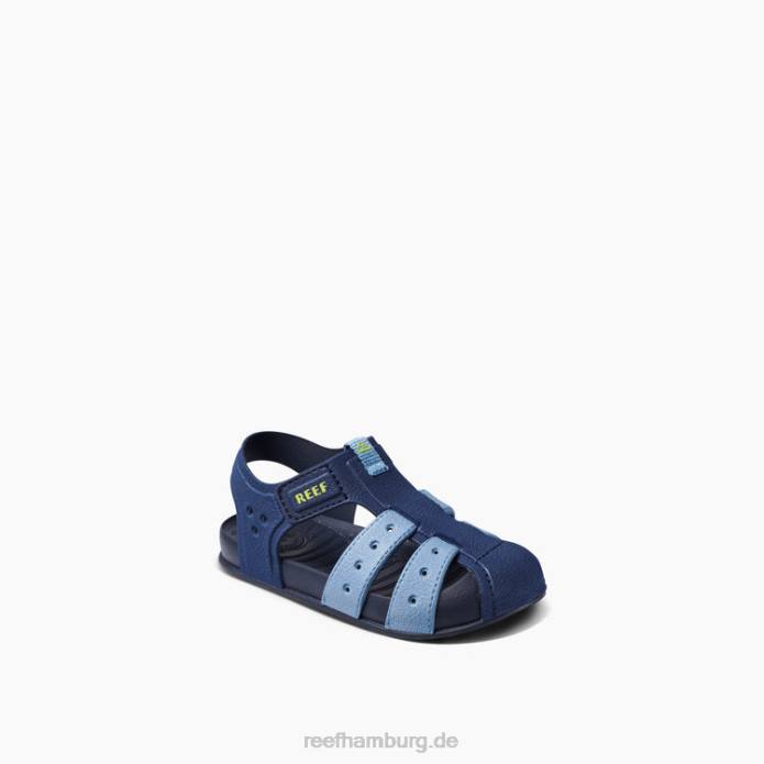 wenig Wasser am Strand Grau/Ozean/Limette 442L821 Kinder Reef