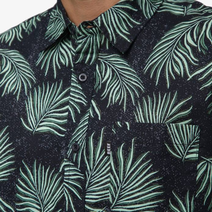 Culber Kurzarmhemd Kaviar 442L640 Männer Reef