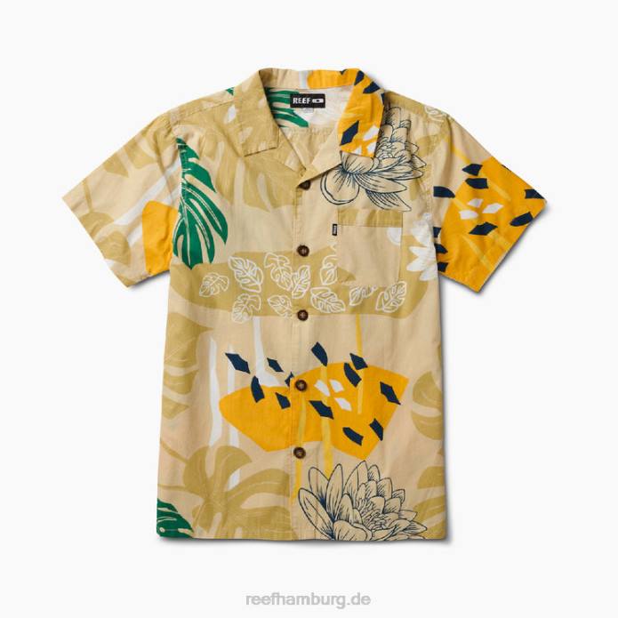 Otis Kurzarmhemd Nebel 442L660 Männer Reef