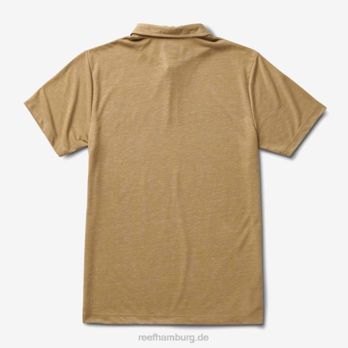 Piston Tech Kurzarm-Polo Koriander 442L658 Männer Reef